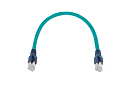 Патч-корд RJ45 кат. 6А, арт. 2RJ45-M08-T-4.0-PUR-Cat.6a 1720084014021 - фото 1