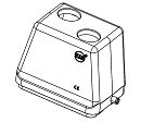 Корпус соединителя - кабельная часть H48B-MTE-2B-2M32 1110484101501 - фото 1