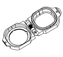 Защитная крышка для RJ45 WP-JACK-PCV 1350010000003 - фото 1