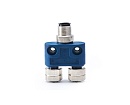 Y-разветвитель M12Y-M05A/2M12-F05A-CX 1713020050301 - фото 1