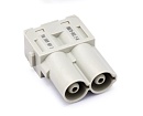 Вставка-вилка HMK70-002.2-M (14-22mm2) 1290020110202 - фото 1