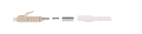Соединитель оптоволоконный LC-MM-3.0 1010000000053 - фото 1