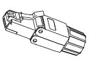 Вилка-соединитель RJ45 8P Cat.6, арт. B20821010010 - фото 1