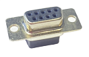 Розетка DB-1, 9 контактов, обжим, арт. B09670094701 - фото 1