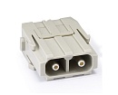 Вставка-вилка HMK-002.2-M (6-10mm2) 1290020110002 - фото 1
