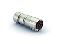 Цилиндрический соединитель-розетка M40-FC04/4-T-D21.5-SH 1700084202001 - фото 1