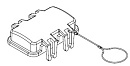 Защитная крышка H10B-CV-4C/1 1110100908007 - фото 1
