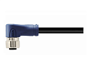 Цилиндрический соединитель-розетка с кабелем M12-F04S-S-1.5-PUR 1630045204500 - фото 1