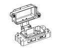 Корпус соединителя - блочная часть HP6B/H-BK-4H-MCV 1136063301500 - фото 1