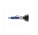 Панельная розетка RJ45 с патчкордом WP-RJ45-JACK/M08-T-0.8-Cat.6a 1350013320001 - фото 1