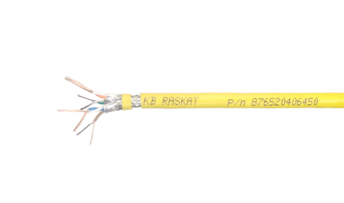 Кабель ETHERNET CAT6A PVC S/FTP 4x2x26AWG/7, арт. 876520406450 - фото 1